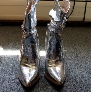 Cape Robin silver style cowboy boots